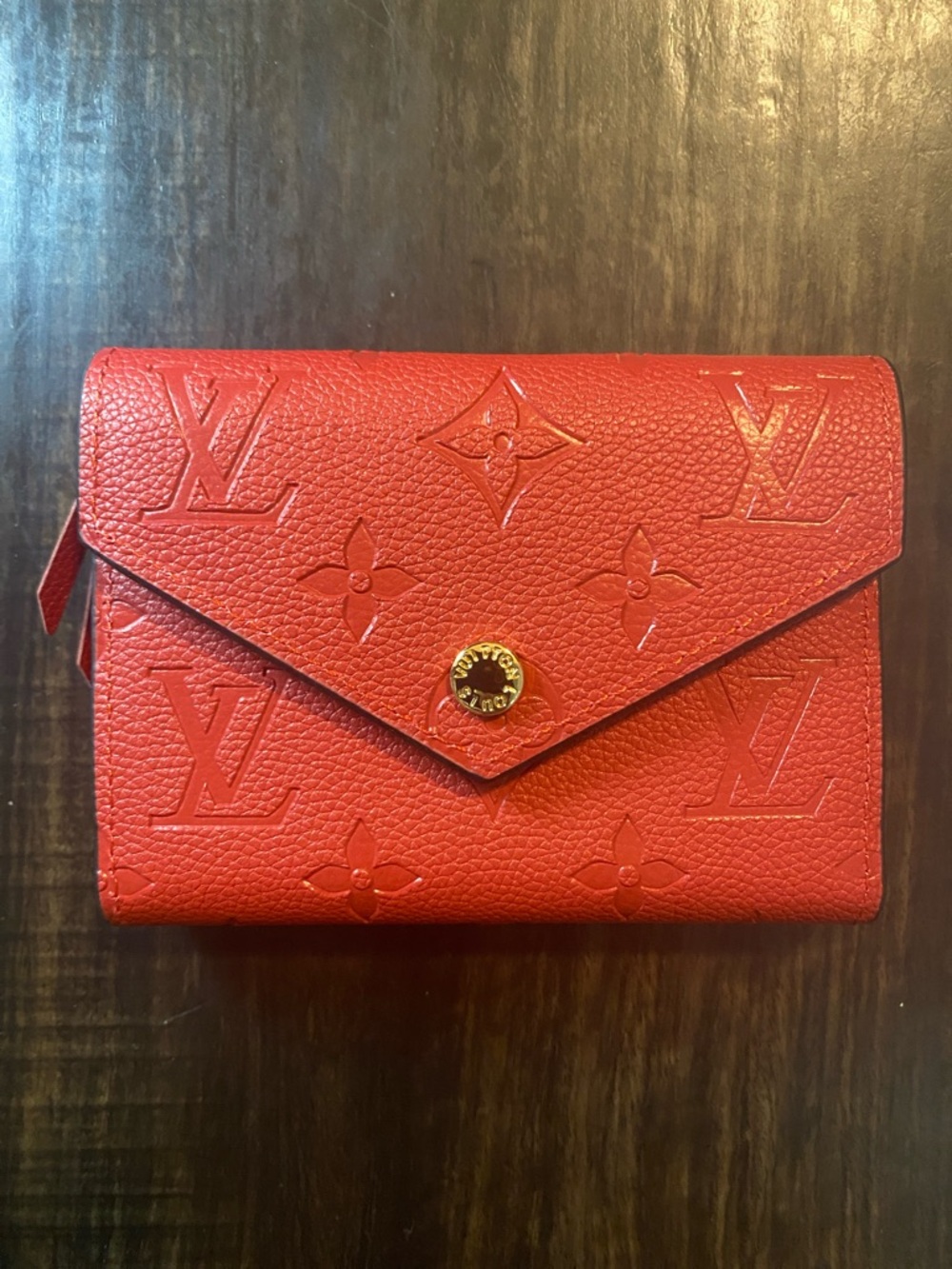 Louis Vuitton Victorine TriFold Empreinte Wallet